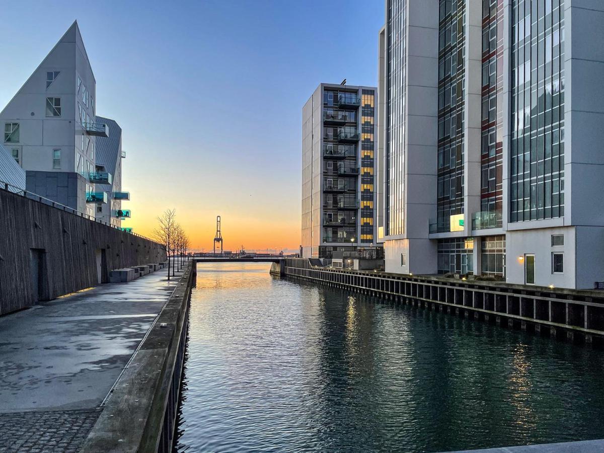 Amazing Sea View Apartment Arhus Bagian luar foto